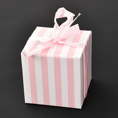 Square Foldable Creative Paper Gift Box CON-P010-C05-1