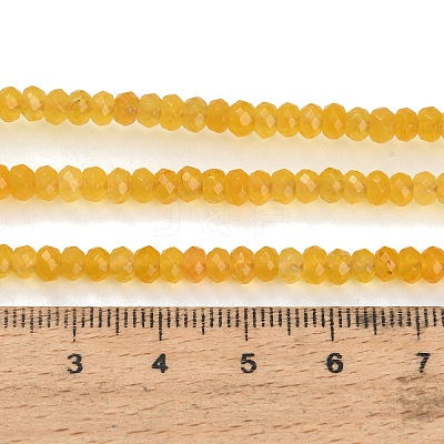 Dyed Natural White Jade Beads Strands GG-CBAF9EE-A02-3x4mm-1