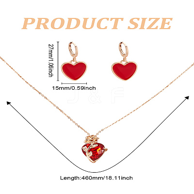 Jewelry Sets SJEW-LP0001-18-1