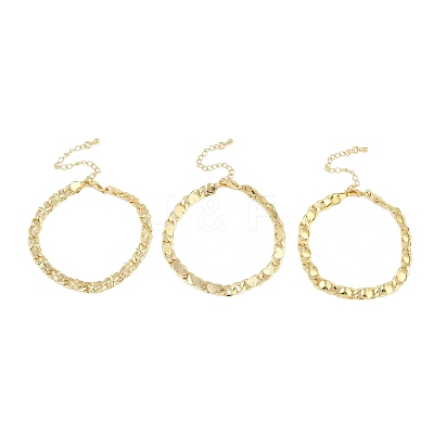 Rack Plating Brass Bracelets for Women BJEW-K244-06G-1