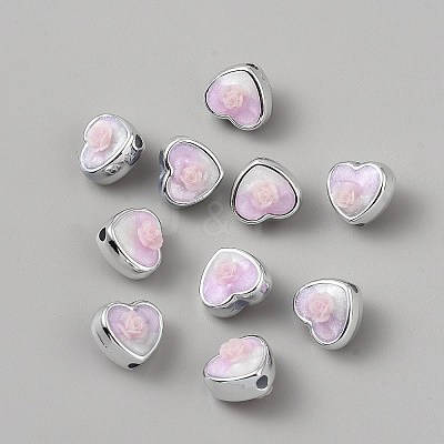 Opaque Acrylic Beads OACR-TAC0015-08D-1