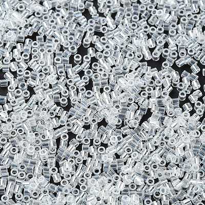 Transparent Colours Luster Glass Seed Beads SEED-S042-02B-02-1