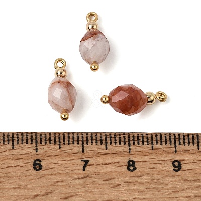 Natural Ferruginous Quartz Pendants GG-CBACE45-03G-01-1