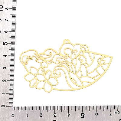 Brass Big Pendants KKC-T003-43G-1