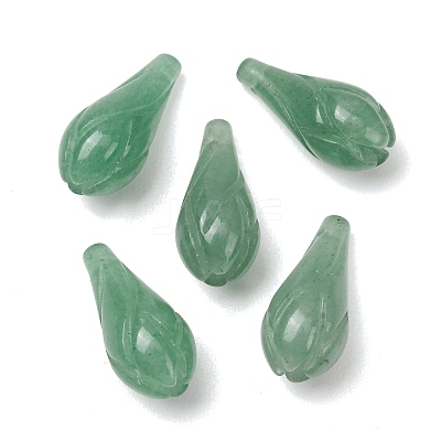 Natural Green Aventurine Carved Pendants GG-CBA04F4-01C-1