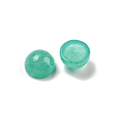 Natural White Jade Dyed Cabochons G-H309-03-26-1