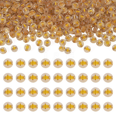 50G Luminous Transparent Acrylic Beads OACR-TAD0001-01I-1
