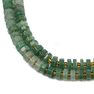Natural Green Aventurine Beads Strands G-F796-A04-01-1