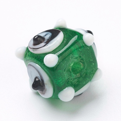 Handmade Bumpy Lampwork Beads LAMP-J092-03B-1