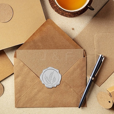 50Pcs Adhesive Wax Seal Stickers DIY-CP0010-99D-1