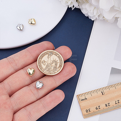 10Pcs 2 Colors Brass Charms KK-WR0001-73-1