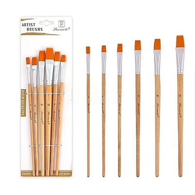 Paint Wood Brushes Set CELT-PW0001-017A-1