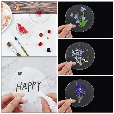 Transparent Acrylic Display Base OACR-NB0001-11C-1