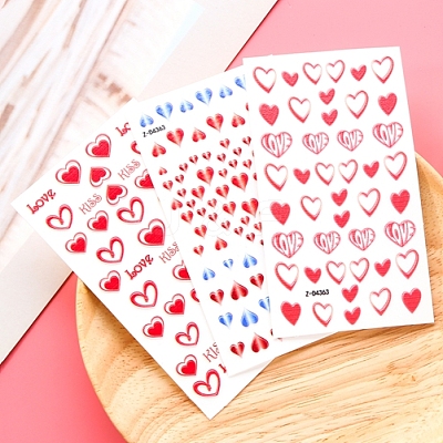 Valentine's Day 5D Love Nail Art Sticker Decals MRMJ-R109-Z-DM2-1