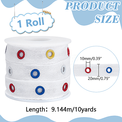 10 Yards Cotton Herringbone Ribbons OCOR-WR0001-52A-1