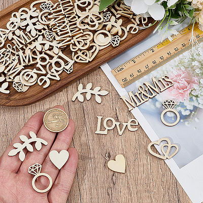 1 Set Valentine's Day Wood Sheets WOOD-SP0001-97-1