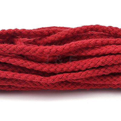 Braided Cotton String Threads for Crafts Knitting Making OCOR-A009-01L-1