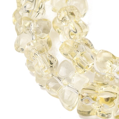 Transparent Glass Beads Strands GL-CBAAE04-01J-1