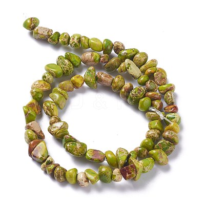 Natural Imperial Jasper Bead Strands G-P444-05-1