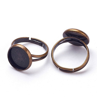 Adjustable Brass Ring Components X-J2673012-NR-1