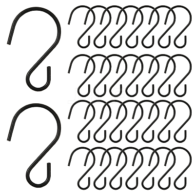 90Pcs Iron S-shape Hooks IFIN-SP0001-47-1
