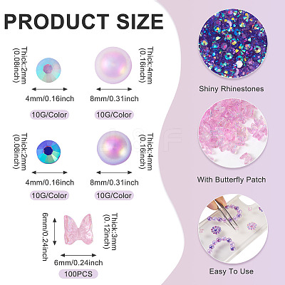 Resin Cabochons Sets RESI-TA0003-57-1