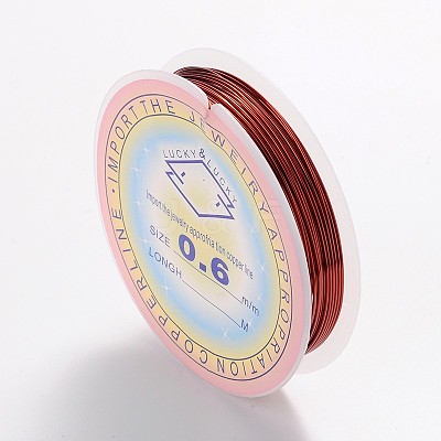 Copper Jewelry Wire CWIR-CW0.6mm-10-1