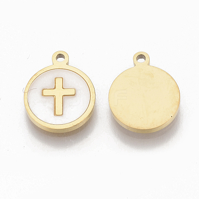 304 Stainless Steel Charms X-STAS-S079-124G-1