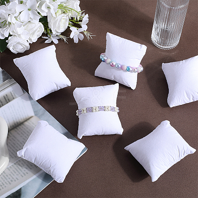 8Pcs Lint Bracelet/Watch Pillow Jewelry Displays BDIS-BBC0001-02A-1