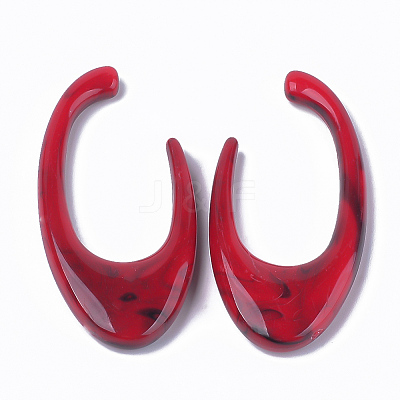 Acrylic Beads OACR-T008-03H-1