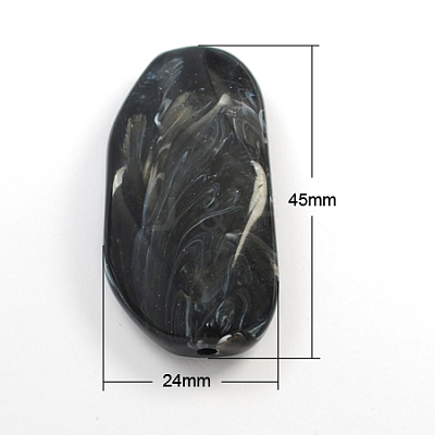 Acrylic Beads MACR-R463-1-1