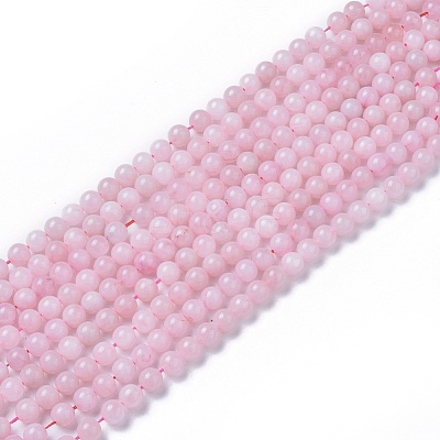 Natural Rose Quartz Beads Strands X-G-F591-04-10mm-1
