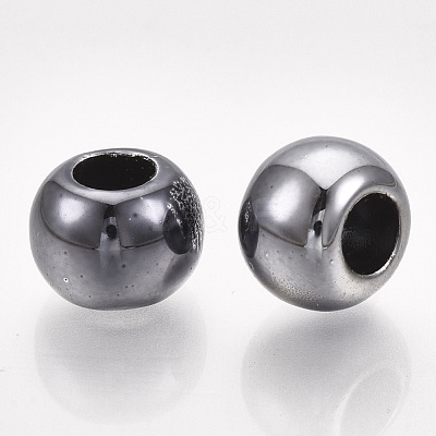 UV Plating ABS Plastic European Beads CCB-S162-28G-01-1