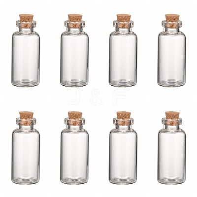 Glass Jar Bead Containers CON-Q009-1