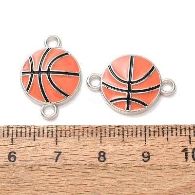 Alloy Enamel Connector Charms AL-CBA6C03-01P-1