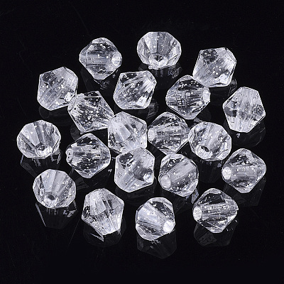 Transparent Acrylic Beads TACR-Q264-20-1