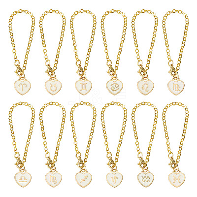 1 Set Alloy Enamel Wine Glass Charms HJEW-TA0001-16A-1