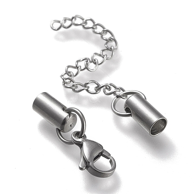 Tarnish Resistant 304 Stainless Steel Curb Chain Extender STAS-K195-29P-04-1