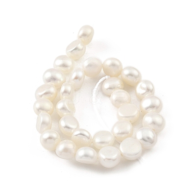 Natural Cultured Freshwater Pearl Beads Strands PEAR-A006-07F-1