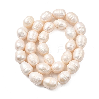 Natural Cultured Freshwater Pearl Beads Strands PEAR-I007-01H-01A-1