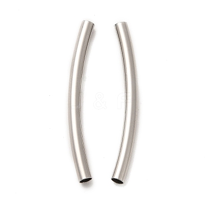 Non-Tarnish 304 Stainless Steel Tube Beads STAS-M308-01E-1