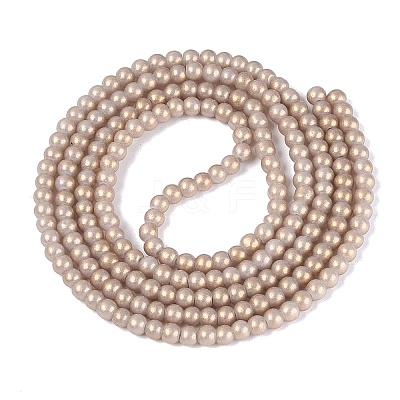 Baking Paint Glass Pearl Beads Strands LS-DGLA-ZX001-05B-15-1