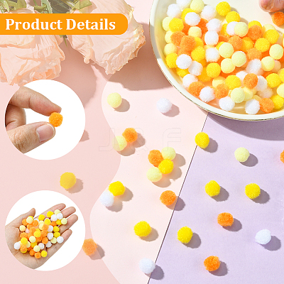 400Pcs 4 Colors DIY Doll Craft AJEW-SC0003-93B-1