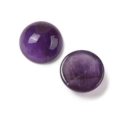 Natural Amethyst Cabochons G-L614-C02-01-1