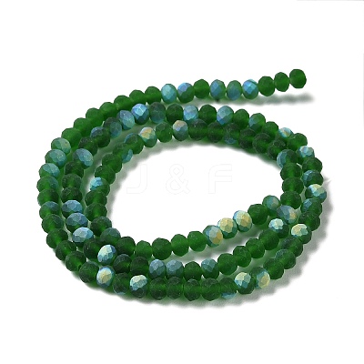 Transparent Glass Beads Strands EGLA-A034-T4mm-MB24-1