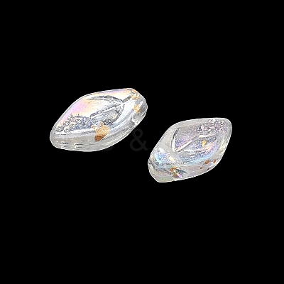 UV Plating Transparent Acrylic Beads AC-CBA81FF-08-1