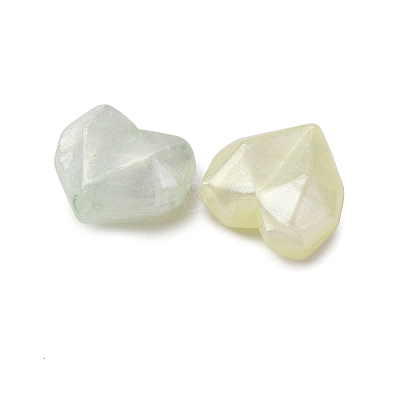 Luminous Transparent Acrylic Beads LACR-S001-14B-1