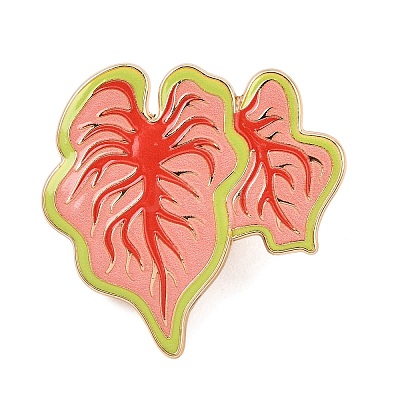 Caladium Leaf Enamel Pin AL-CBAA14E-02A-KCG-1