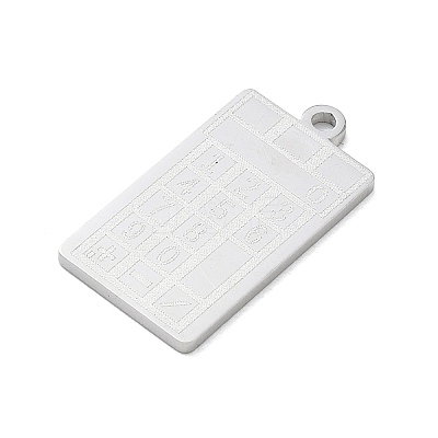 304 Stainless Steel Pendants SA-CBAE115-13D-P-1