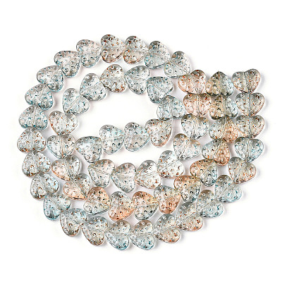 Glass Beads Strands GLAA-B018-01F-1